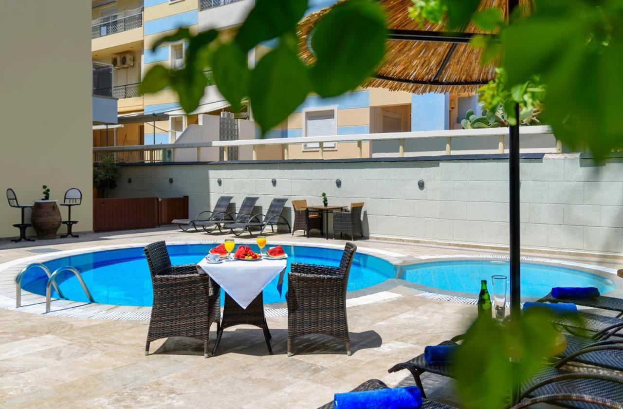Comfort Hotel Apartments Rhodes City Exterior foto